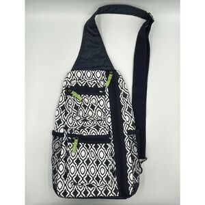 Thirty One Perfect Pendant‎ Sling One Shoulder Crossbody Navy Backpack Bag